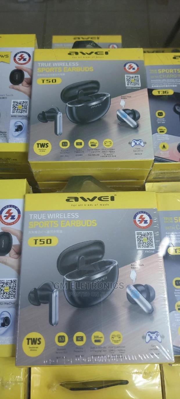 Awei True Wireless Sport Earbuds T50. - main view