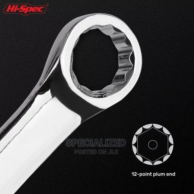 Extra-Long Double End Ring Spanner Set - Metric, - thumbnail 5