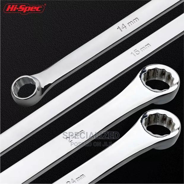 Extra-Long Double End Ring Spanner Set - Metric, - thumbnail 6