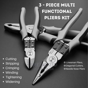 3 Piece Multi Pliers Toolkit - thumbnail 2