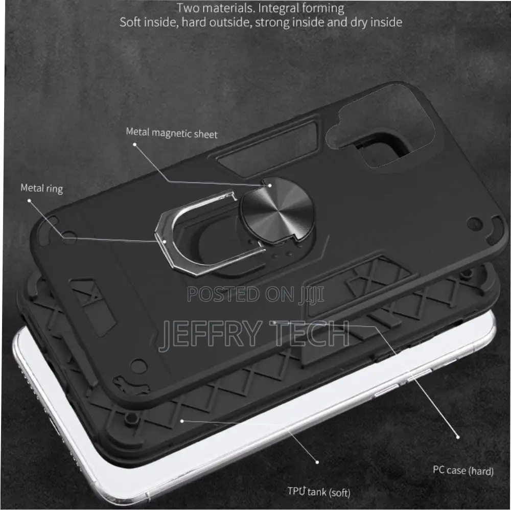 Samsung Galaxy A12 5G Case Ring Kickstand Holder Grip Built-
