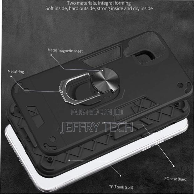 Samsung Galaxy A12 5G Case Ring Kickstand Holder Grip Built- - thumbnail 4