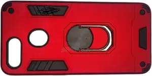 Hard Back Cover With Metal Ring and Kickstand for Oppo F9 -