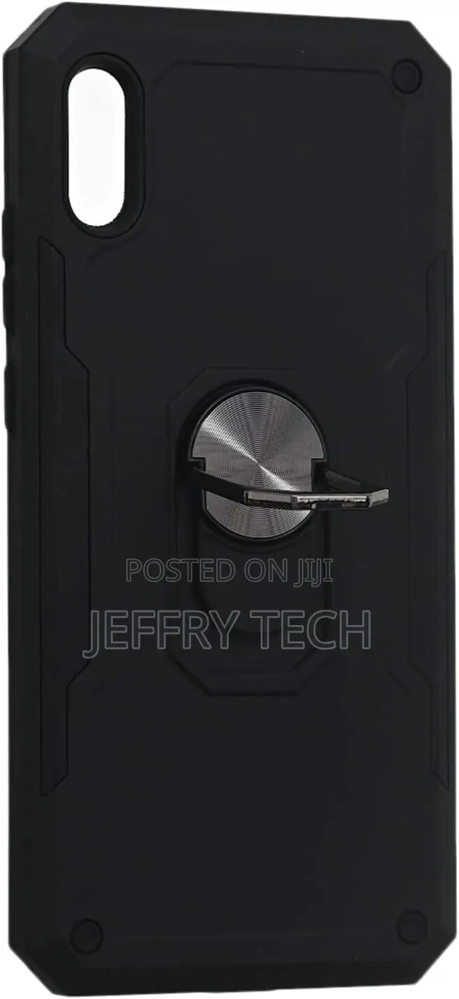 Huawei Y6 Pro 2019 Hard Back Cover With Metal Ring and Kick