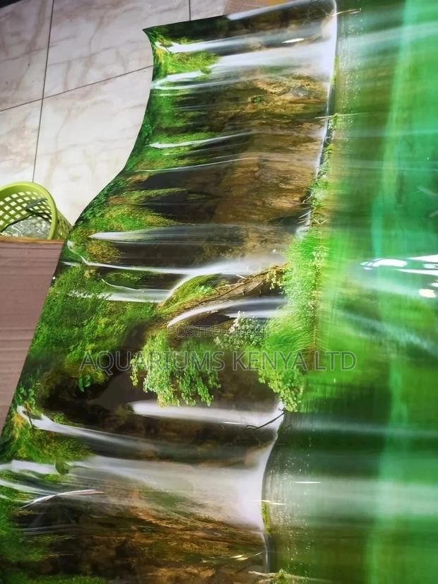 Rain Forest Aquarium Background Per Foot - main view