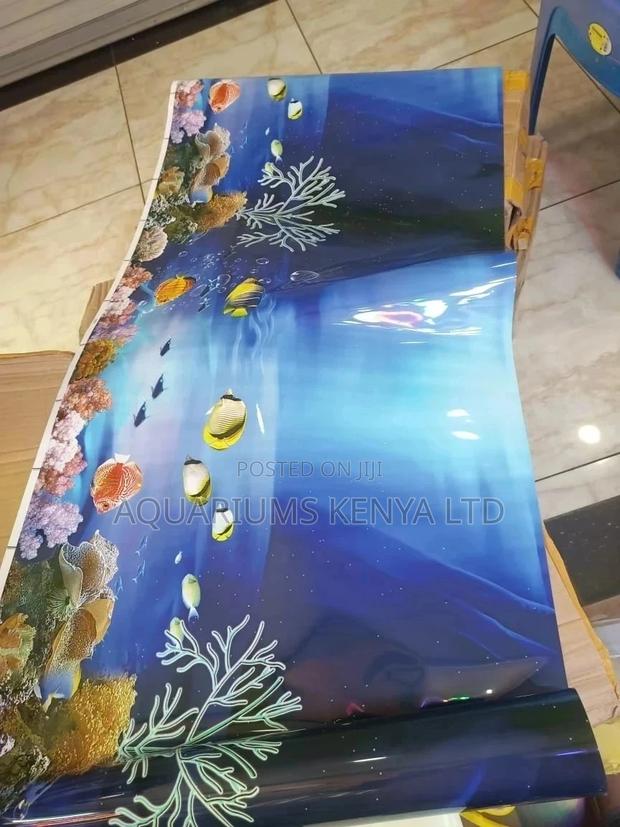 Deep Sea Aquarium Background Per Ft - main view