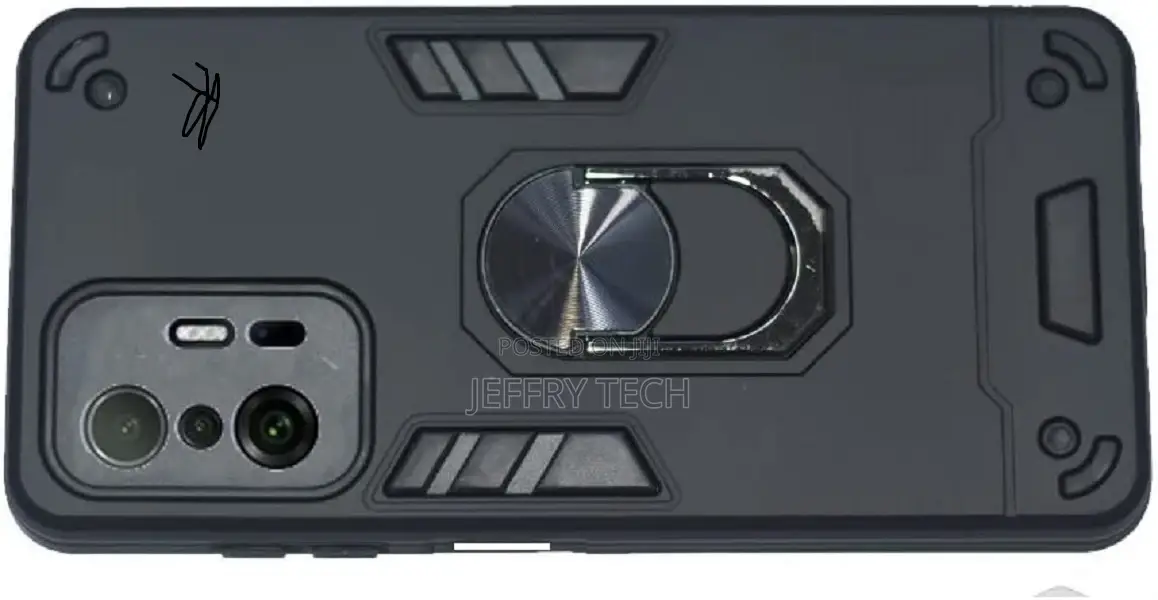 Cover With Metal Finger Ring Case for Xiaomi Mi 11t / 11t Pr
