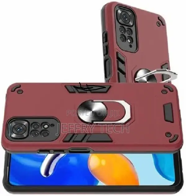 Back Cover With Metal Finger Ring Xiaomi Redmi Note 11/11s
