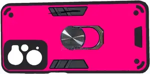 Back Cover Anti Shockproof With Metal Ring for Oppo A76 (Pin