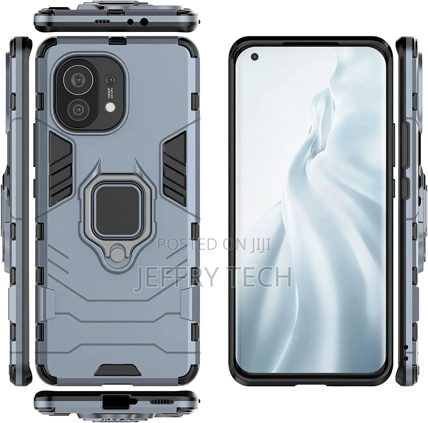 Xiaomi Mi 11 Case, Heavy Duty Shockproof Armor Protection De