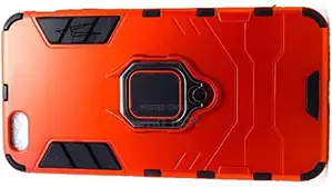 Back Cover With Metal Ring for iPhone 6 Plus ,Red