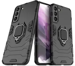 Samsung Galaxy S22 Plus 5G Case, Metal Ring Grip Kickstand S