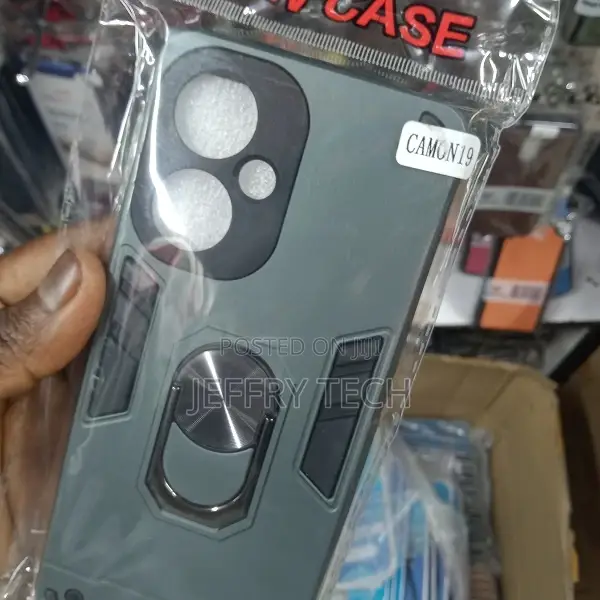 Tecno Camon 19 Armour Series PC TPU Protective Phone Case(