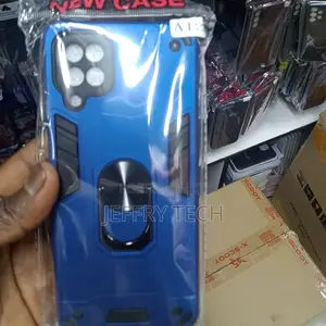 Amsung Galaxy A12 Case, Ring Holder Resilient TPU Case Cover