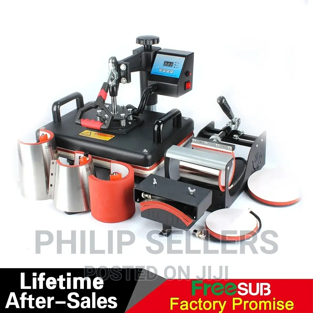 8 in 1 Combo Press Sublimation Heat Printing Machine for T