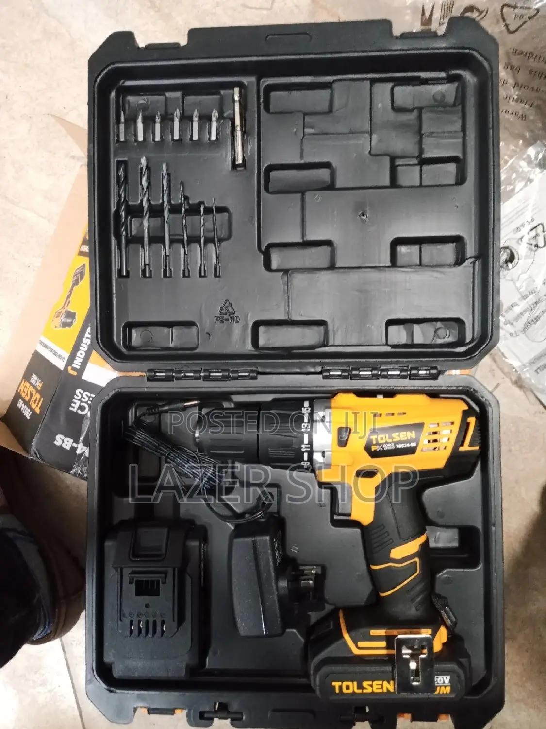 Tolsen Hammered Cordless Drill