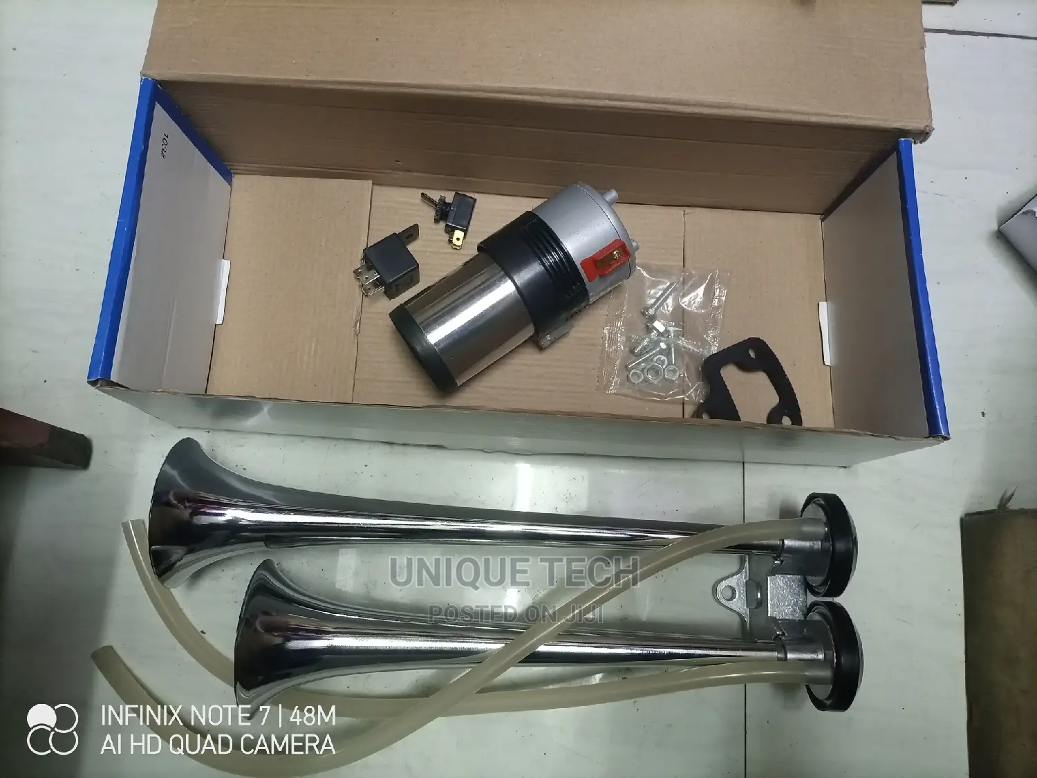 12v 2 Pipe Air Horn Pararila Roadmaster Airhorn