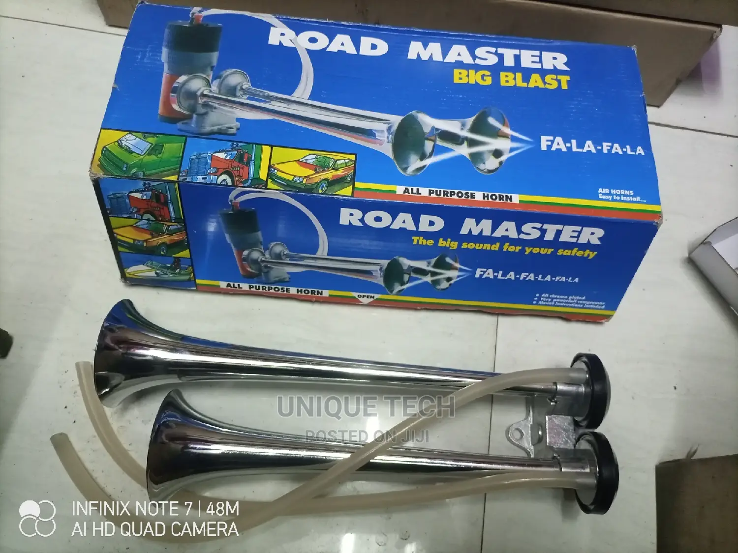 12v 2 Pipe Air Horn Pararila Roadmaster Airhorn