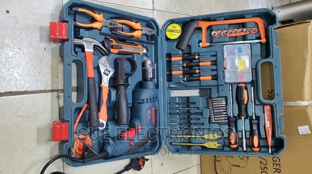 Bosch Toolset With an Impact Drill - main view