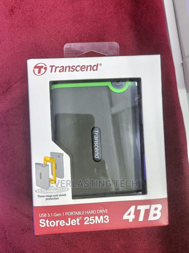 Transcend External 4tb HDD - main view