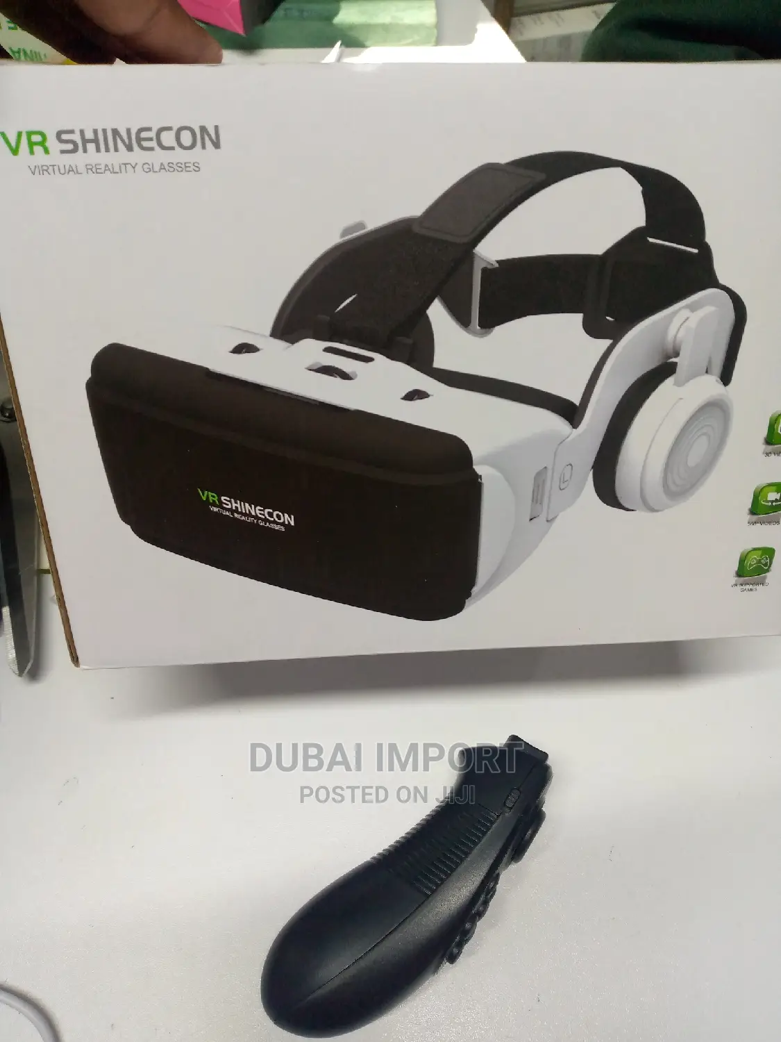 Vr Box With Headset and Remote
