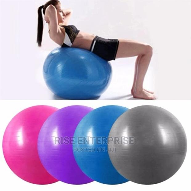75cm Anti Burst Yoga Ball With Pump - main view