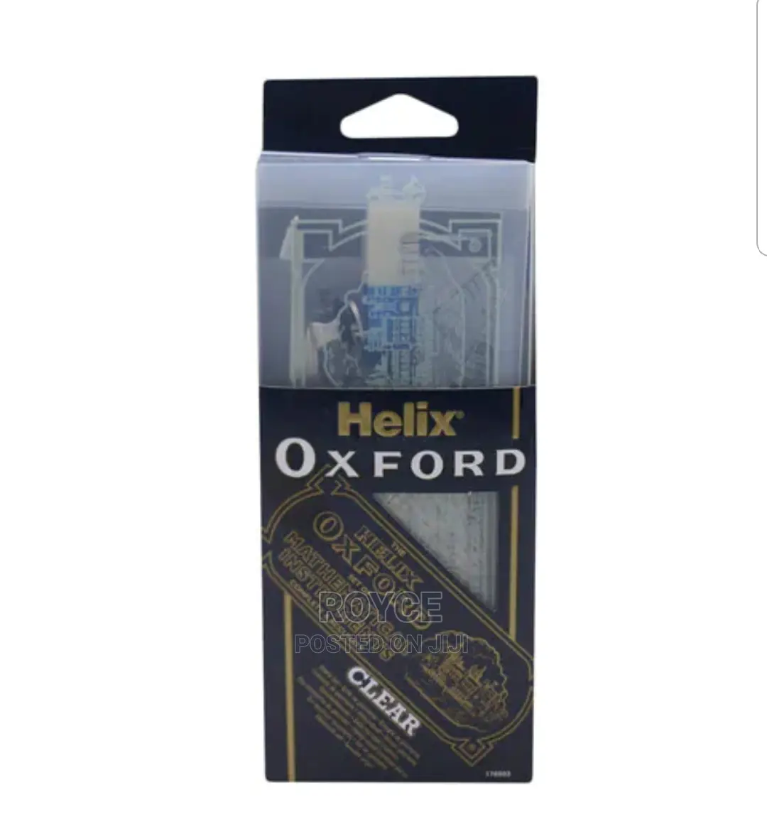 Helix Oxford Geometrical Set -Clear