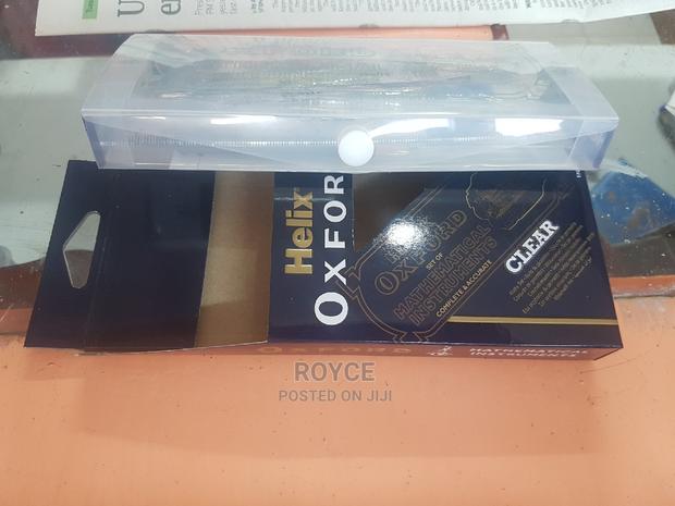 Helix Oxford Geometrical Set -Clear - thumbnail 2