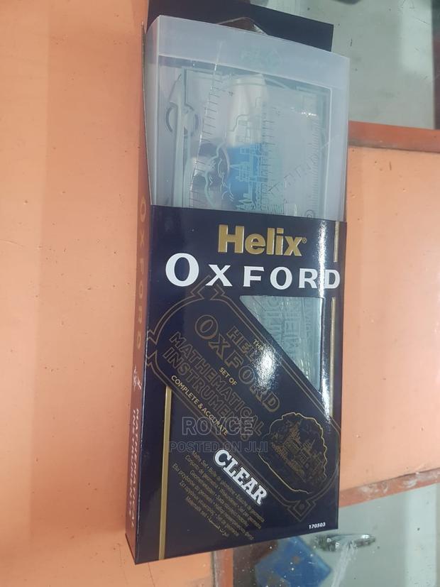 Helix Oxford Geometrical Set -Clear - thumbnail 6