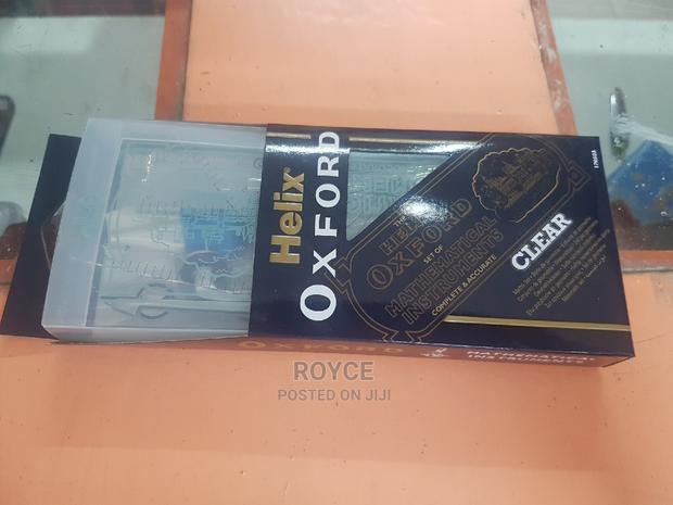 Helix Oxford Geometrical Set -Clear - thumbnail 5