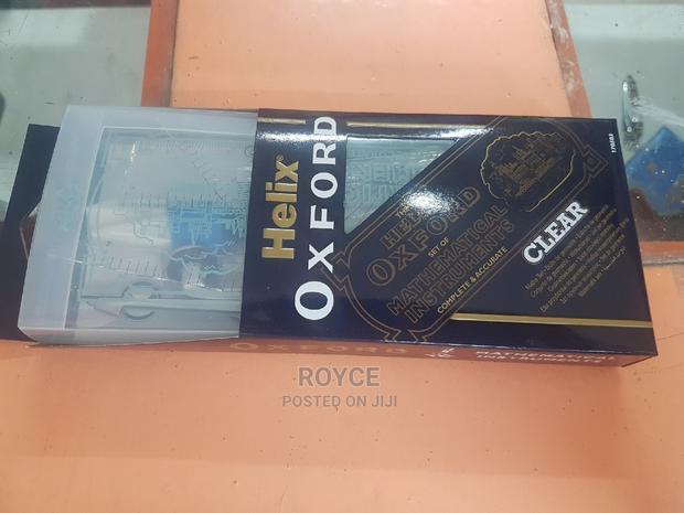 Helix Oxford Geometrical Set -Clear - thumbnail 7