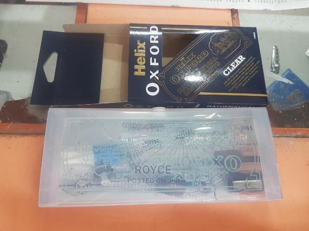 Helix Oxford Geometrical Set -Clear - thumbnail 4