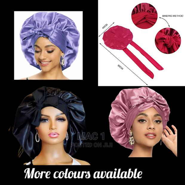 Womens High Quality Sleeping Bonnet - thumbnail 2