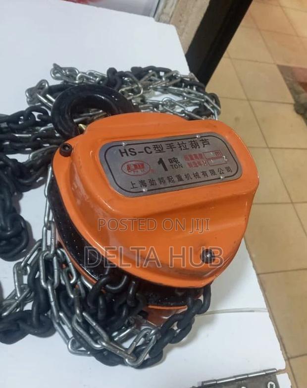 Affordable 1 Tonne Chain Block New - main view