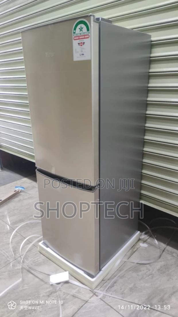 Haier 172L Double Door Bottom Freezer Fridge - main view