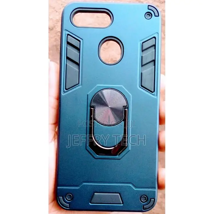 Oppo F9 (F9 Pro) Case, Armor Cover Dual Layer Soft TPU Sili