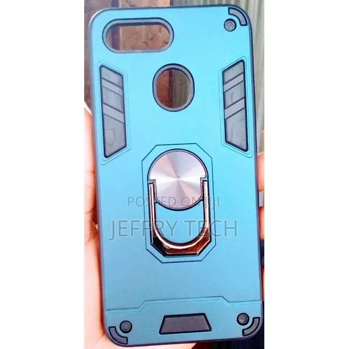 Oppo F9 (F9 Pro) Case, Armor Cover Dual Layer Soft TPU Sili