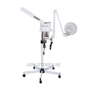 Professional Facial Steamer With Magnifying Light Lamp