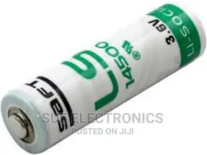 Saft LS 14500 Lithium Battery 3.6v Non Rechargeable at 1700