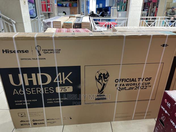 Hisense 75A6H 75 Inch UHD Smart TV - main view