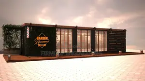 40ft Container Babershop