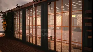 40ft Container Babershop