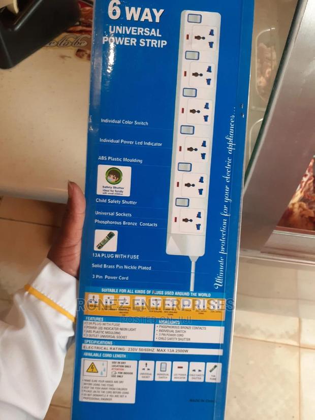 Extension 5 Way With Usb - thumbnail 3