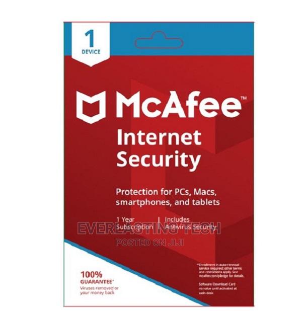McAfee Internet Security 1 User Antivirus - main view