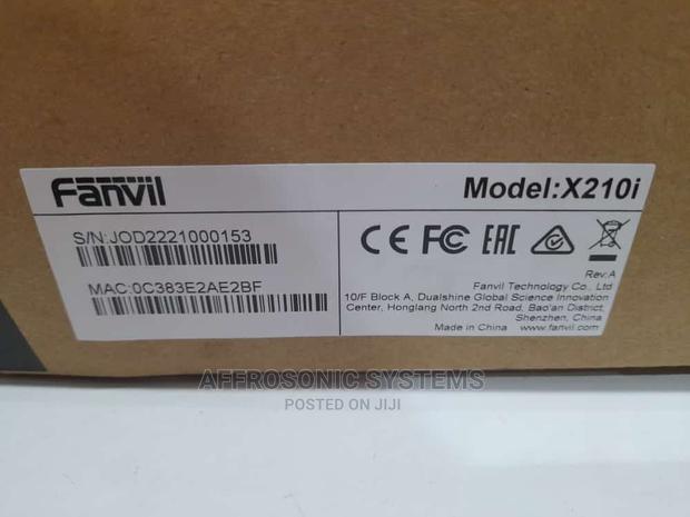 Fanvil Ip Phone X210i - main view