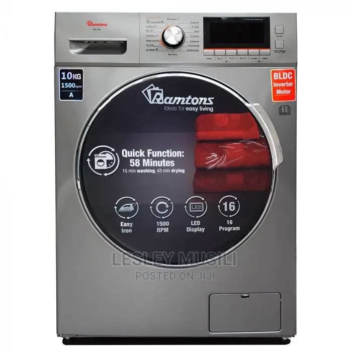 Ramtons Front Load 10kg Washer, 6kg Dryer, Rw/160
