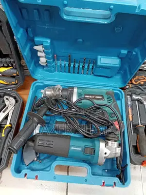 Drill +Grinder Set