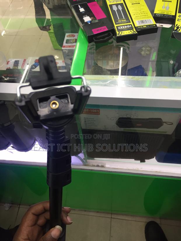 Bluetooth Selfie Stick , 1.5M Long Black - thumbnail 2