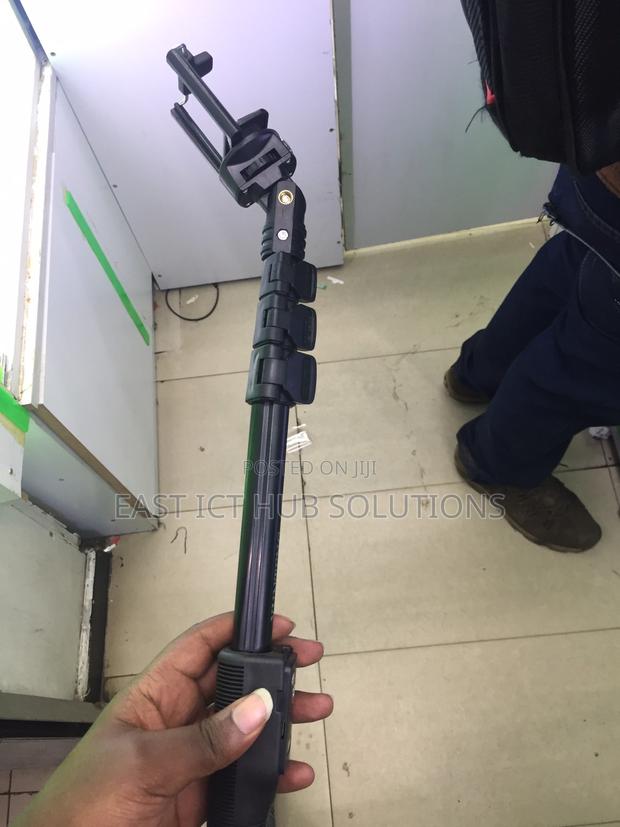 Bluetooth Selfie Stick , 1.5M Long Black - thumbnail 4