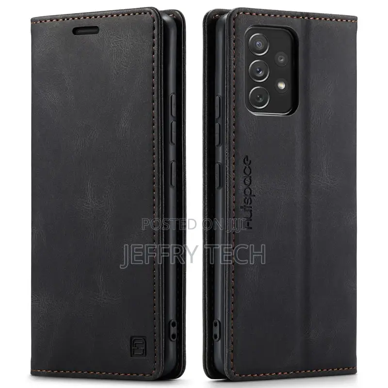 Samsung Galaxy A53 5G RFID Blocking Retro Flip Leather Walle